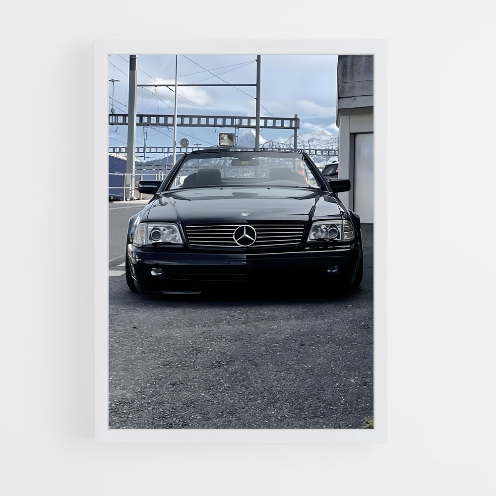 Poster Classe Noire – affiche Mercedes (vue 3)